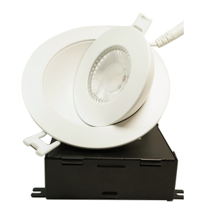 Eyeball LED Recessed Downlight 4-inch 12W (CEL4-B 4" Dimmable 3000K)